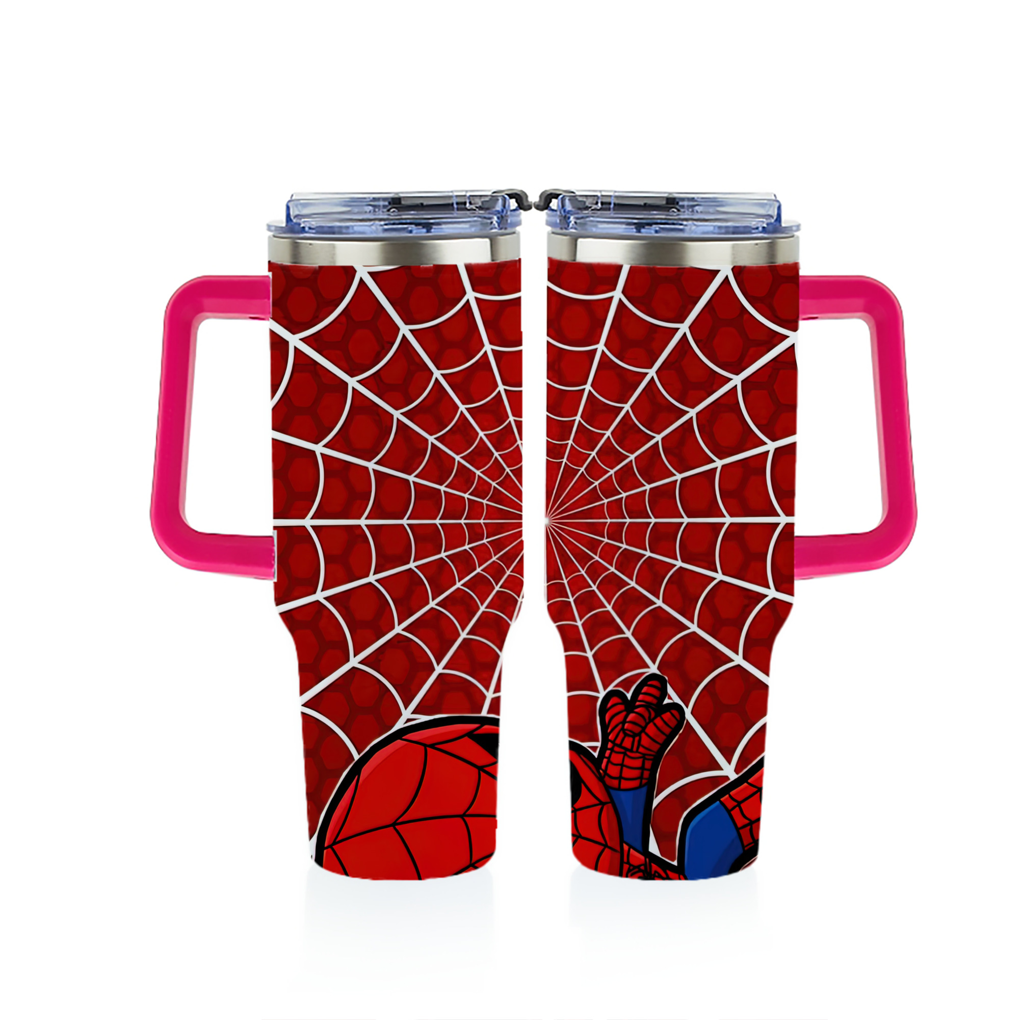 （画像用） Spider Man スパイダーマン 1200ｍLフルプリント車用タンブラー